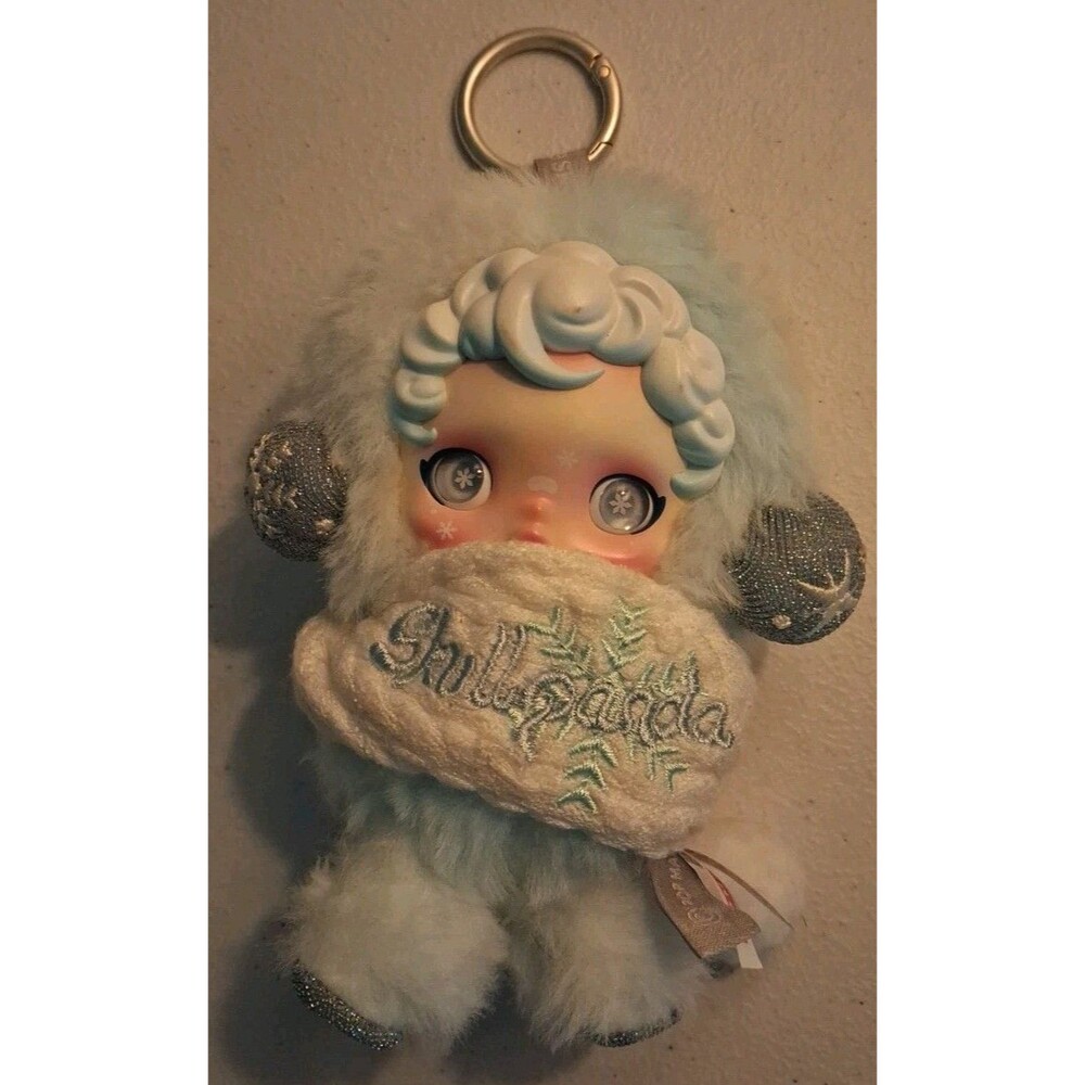 POPMART Skullpanda Winter Symphony Stuffed Plush Keychain Purse Charm